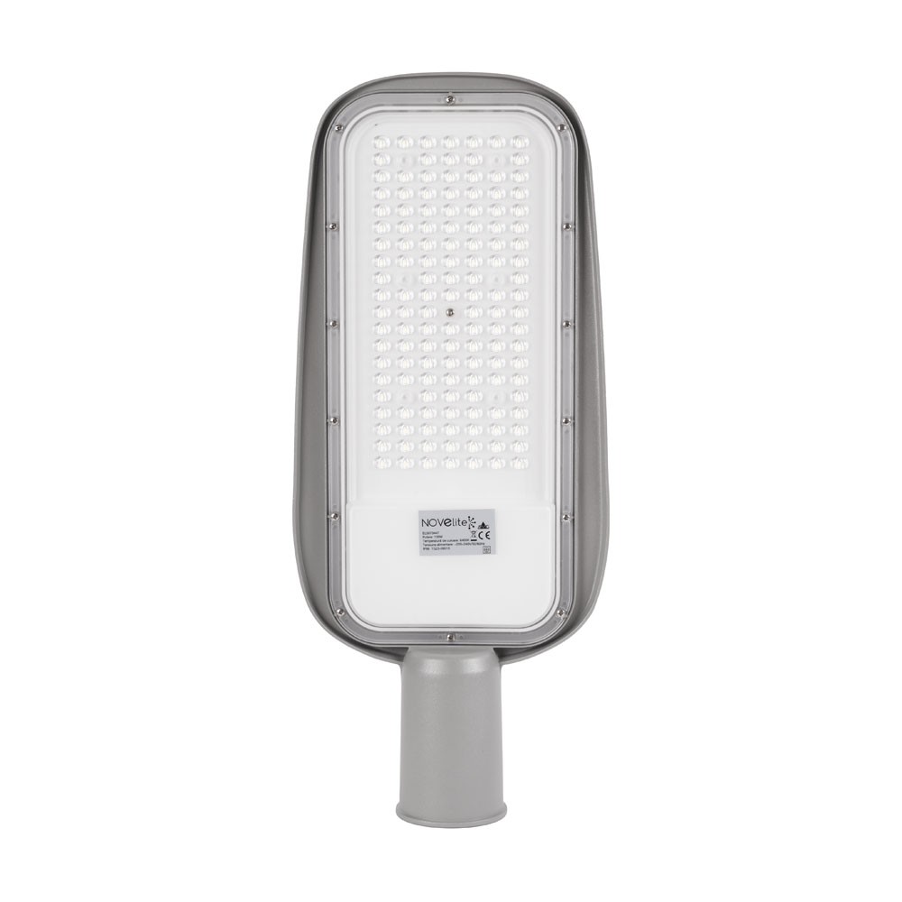corp de iluminat stradal led 100w 6400k, novelite - imagine 6